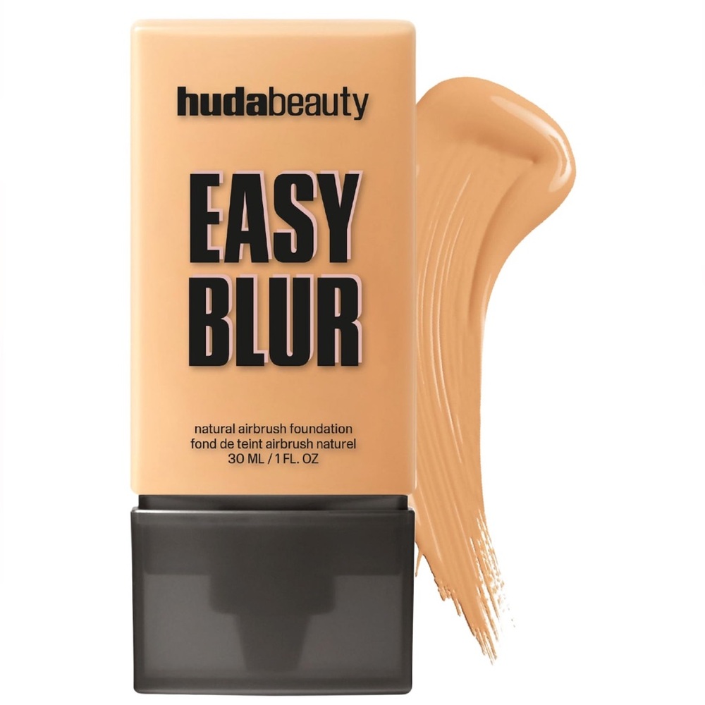 BNWT HUDA BEAUTY Easy Blur Natural Airbrush Foundation Amaretti (gold undertone)